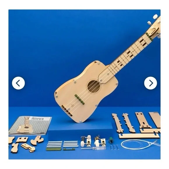 Kiwi Co Wood Tenor Ukulele Assembled Kit 23" Assembled but never used! - Picture 7 of 10